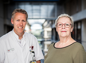 Professor Besseling en Lucia Meeuwsen