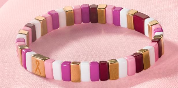 De Pink Ribbon armband van 2026