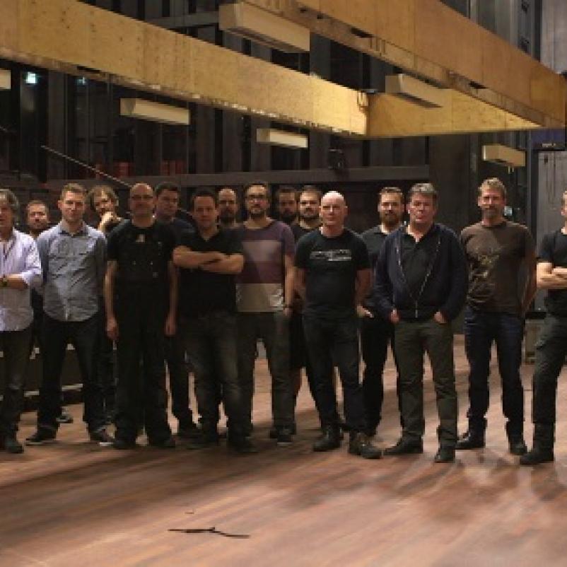 Groepsfoto Toneelgroep Amsterdam