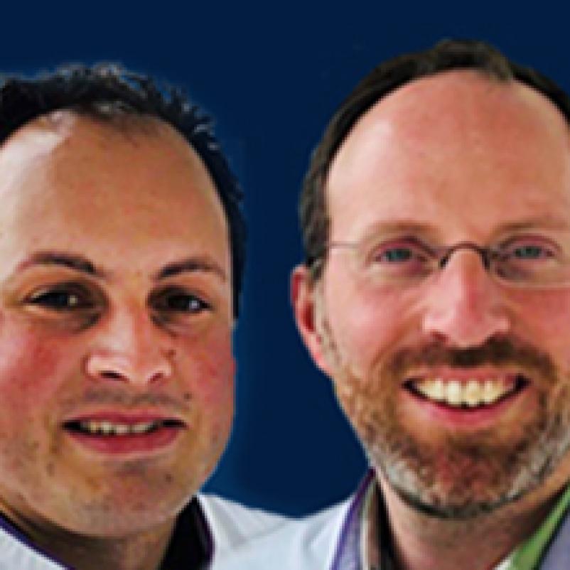 Onderzoekers Van den Broek en Bousema.