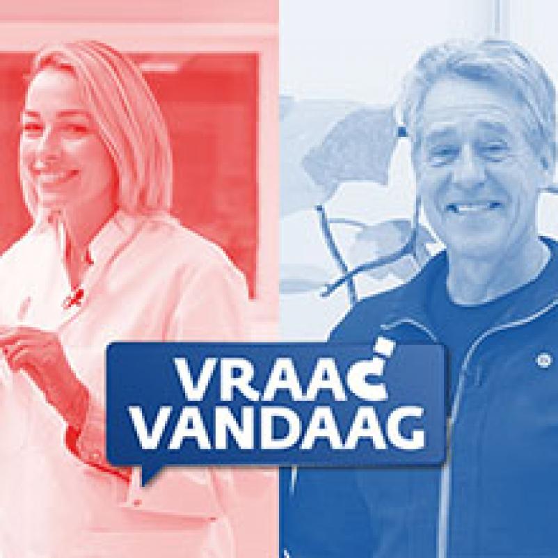 Renate Gerschtanowitz en Peter Heerschop in Vraag Vandaag