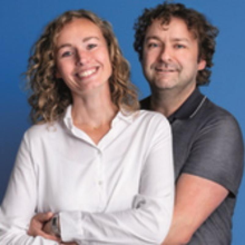 Marije en haar partner Harm