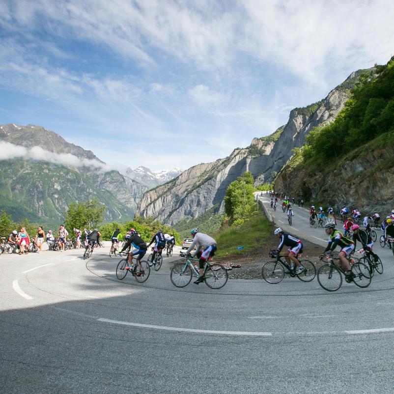 Afdaling Alpe d'HuZes