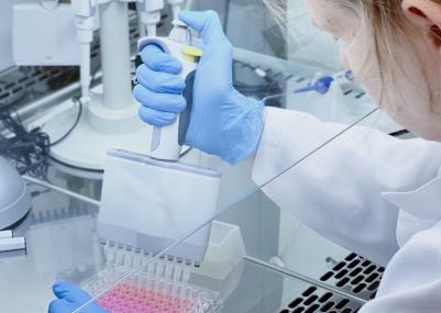 Onderzoek in laboratorium