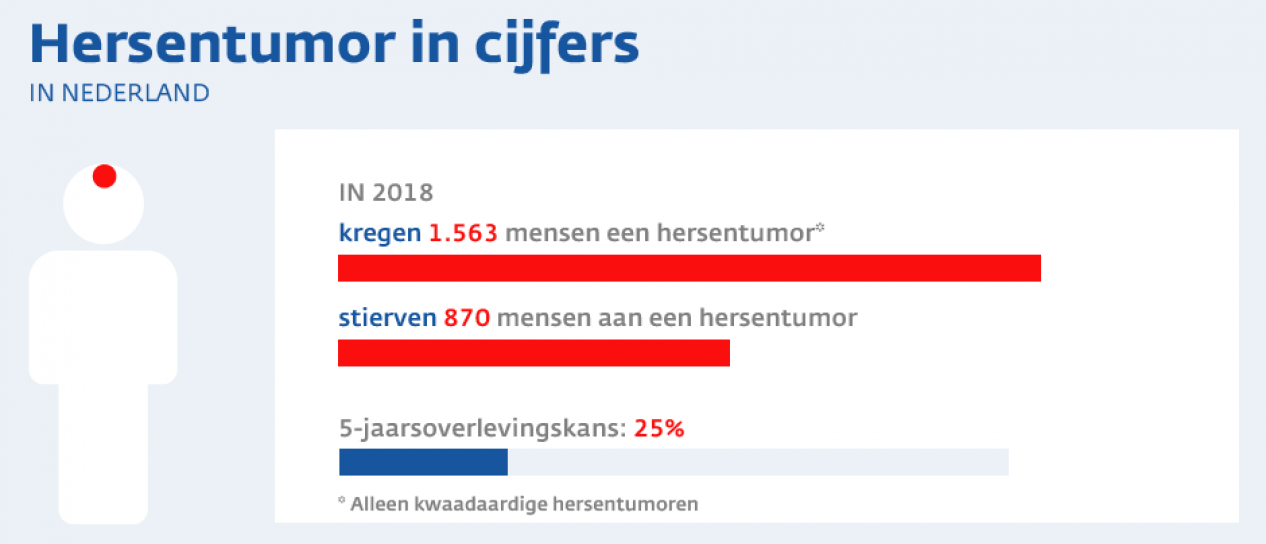 Hersentumor in cijfers