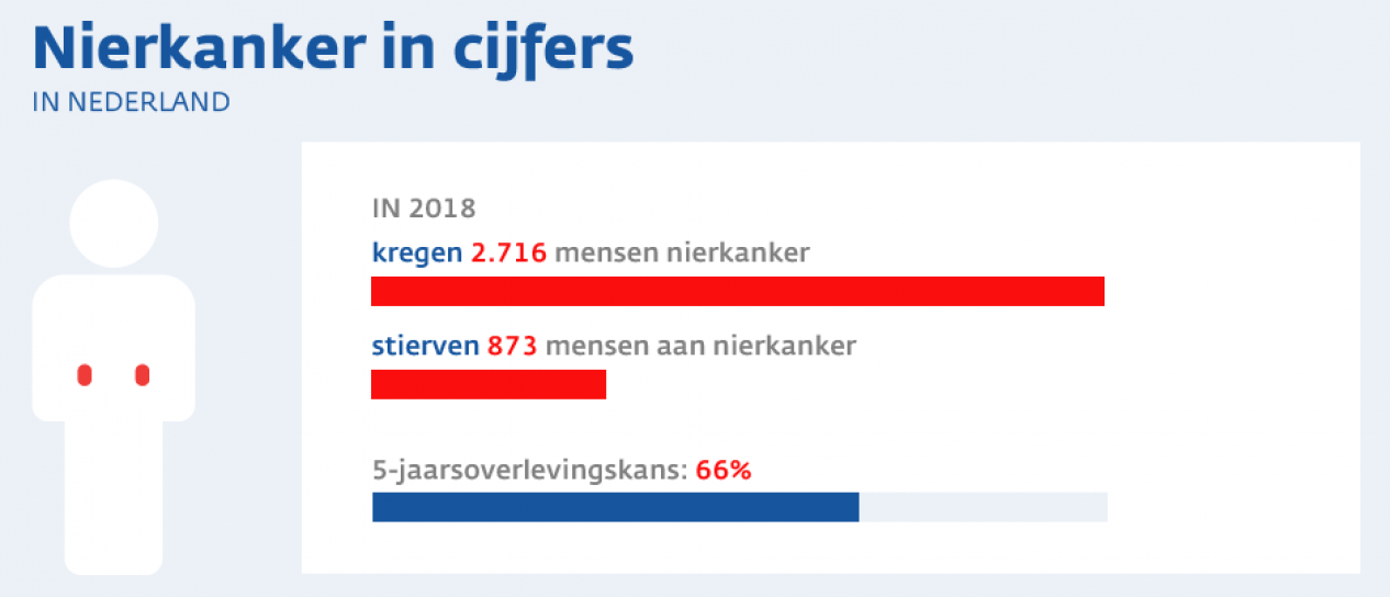 Nierkanker in cijfers