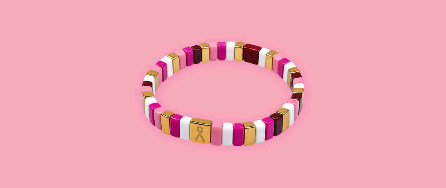 De Pink Ribbon armband van 2026
